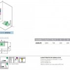 Cabina multifunzione Novellini Media 2.0 100x70 - sinistra